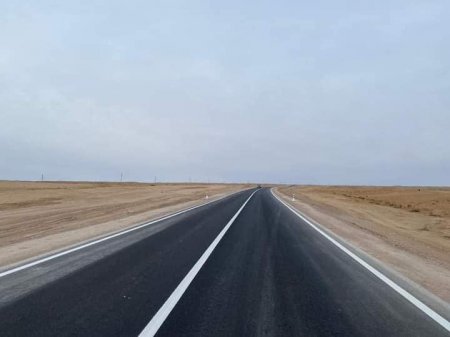 Баянхонгор-Алтай чиглэлийн 126.7 км хатуу хучилттай авто замыг байнгын ашиглалтад хүлээн авлаа